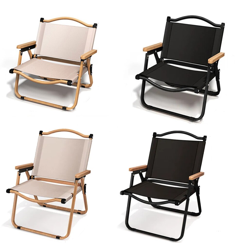 Outdoor Sport Chairs - كرسي قابل للطي من خشب سبائك