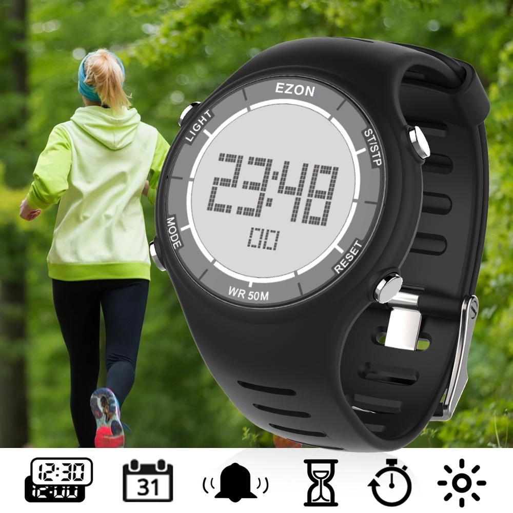 Outdoor Sport Watch - EZON موضة جديدة للمرأة ساعة رياضية