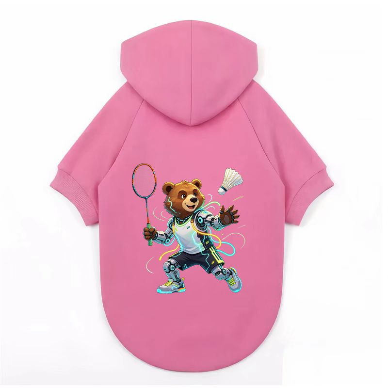 Outdoor Sport Hoodie - هودي لطيف على شكل دب للبادمنتون،