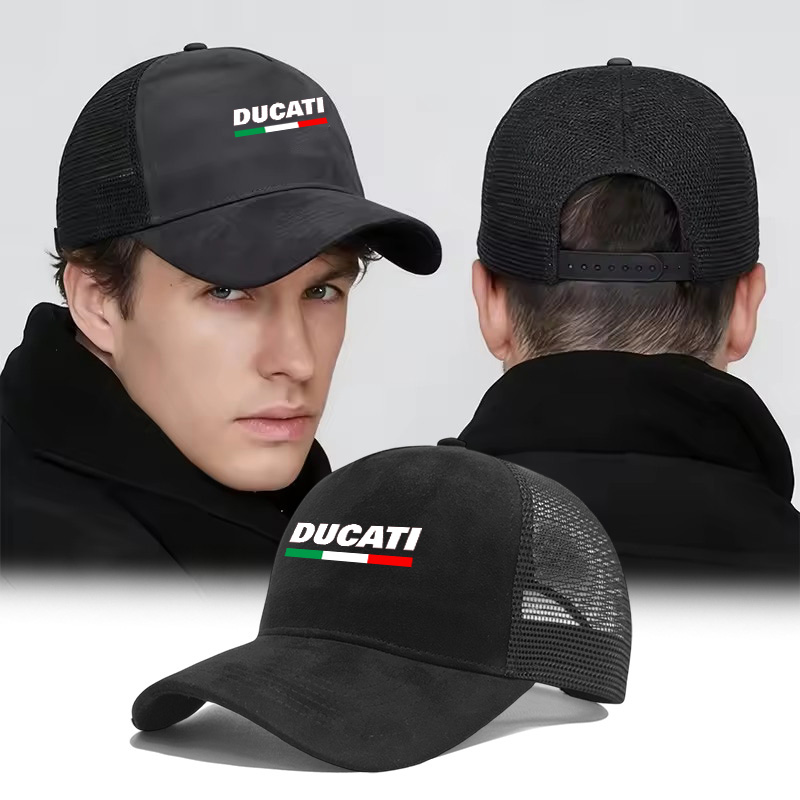 Outdoor Sport Hat - قبعة بيسبول جديدة للدراجات النارية لدوكاتي