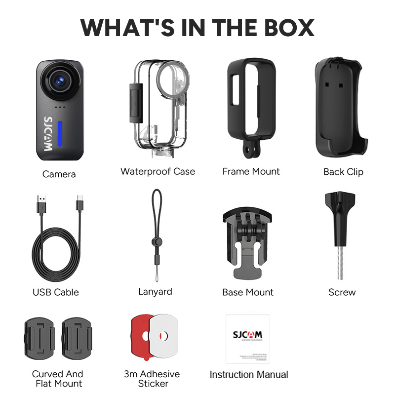 SJCAM C110 + 4K 30fps كاميرا ا - مراجعة Outdoor Sport Usa وسعره