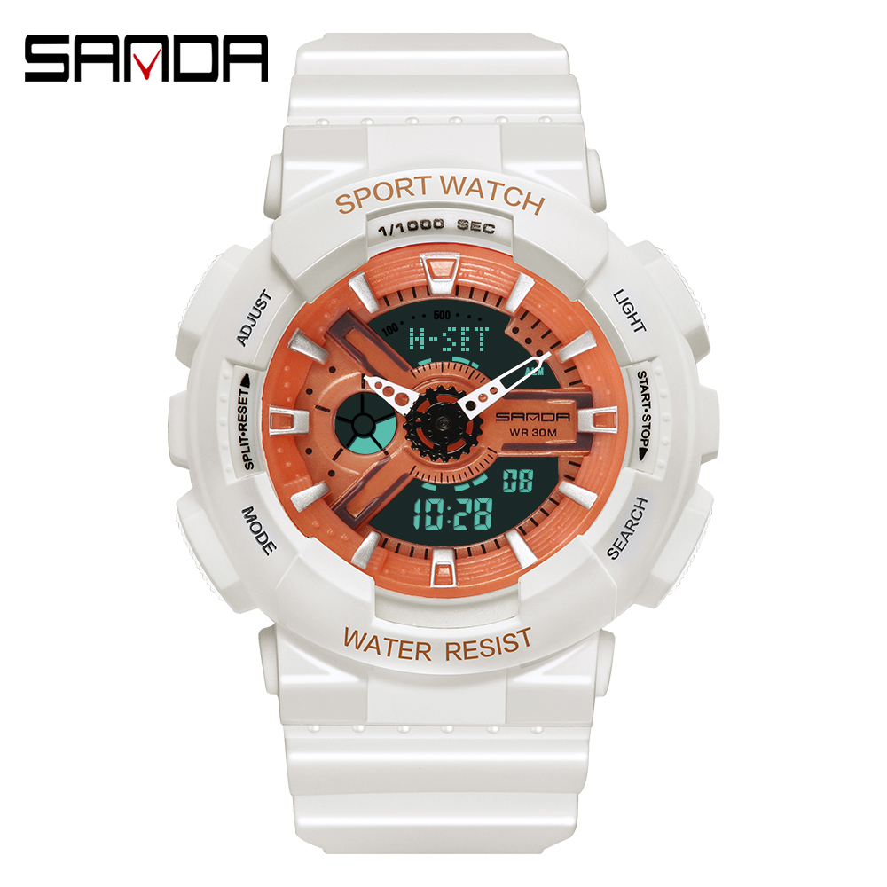موضة Sanda العلامة التجارية في - مراجعة Outdoor Sport Watch وسعره