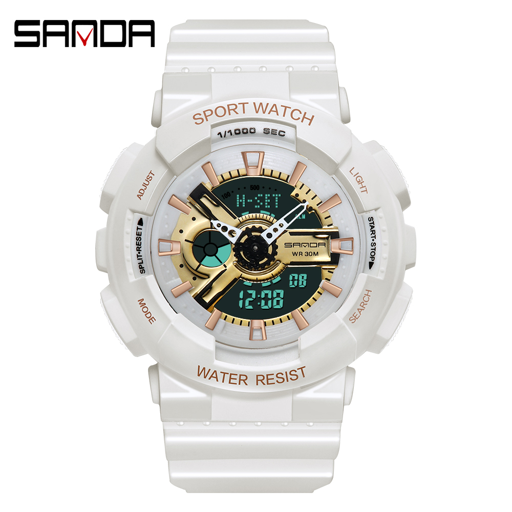 موضة Sanda العلامة التجارية في - مراجعة Outdoor Sport Watch وسعره