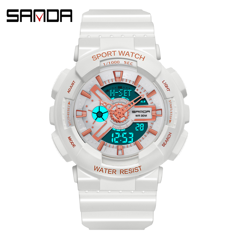 موضة Sanda العلامة التجارية في - مراجعة Outdoor Sport Watch وسعره