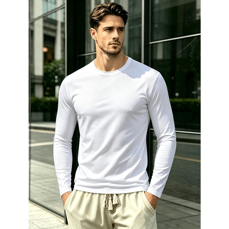 تي شيرت سادة برقبة مستديرة وأك - مراجعة Outdoor Sportswear وسعره
