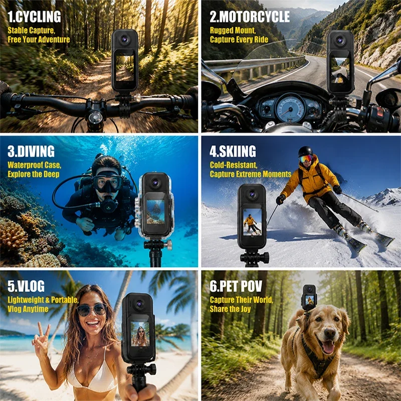 كاميرا رياضية صغيرة بدقة 4K/10 - مراجعة Outdoor Sport Ideas وسعره