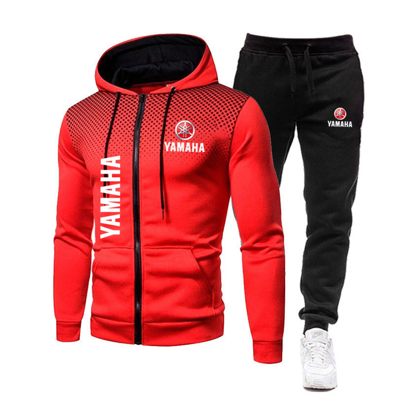 طقم رجالي من ياماها بطباعة شعا - مراجعة Outdoor Sport Hoodie وسعره