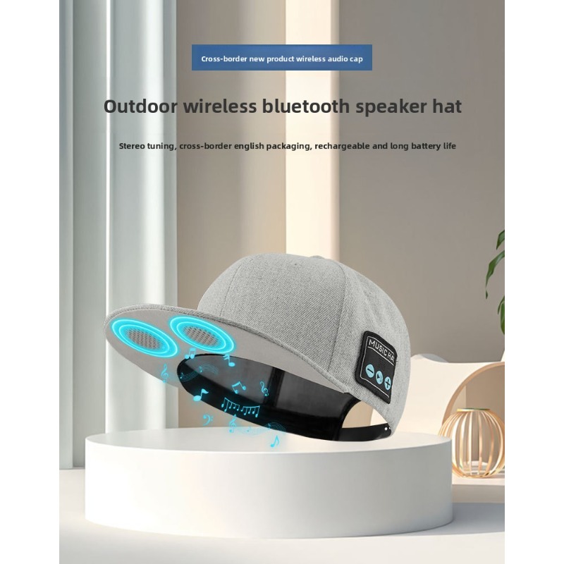 قبعة بلوتوث مع سماعات لاسلكية، - مراجعة Outdoor Sport Hat وسعره